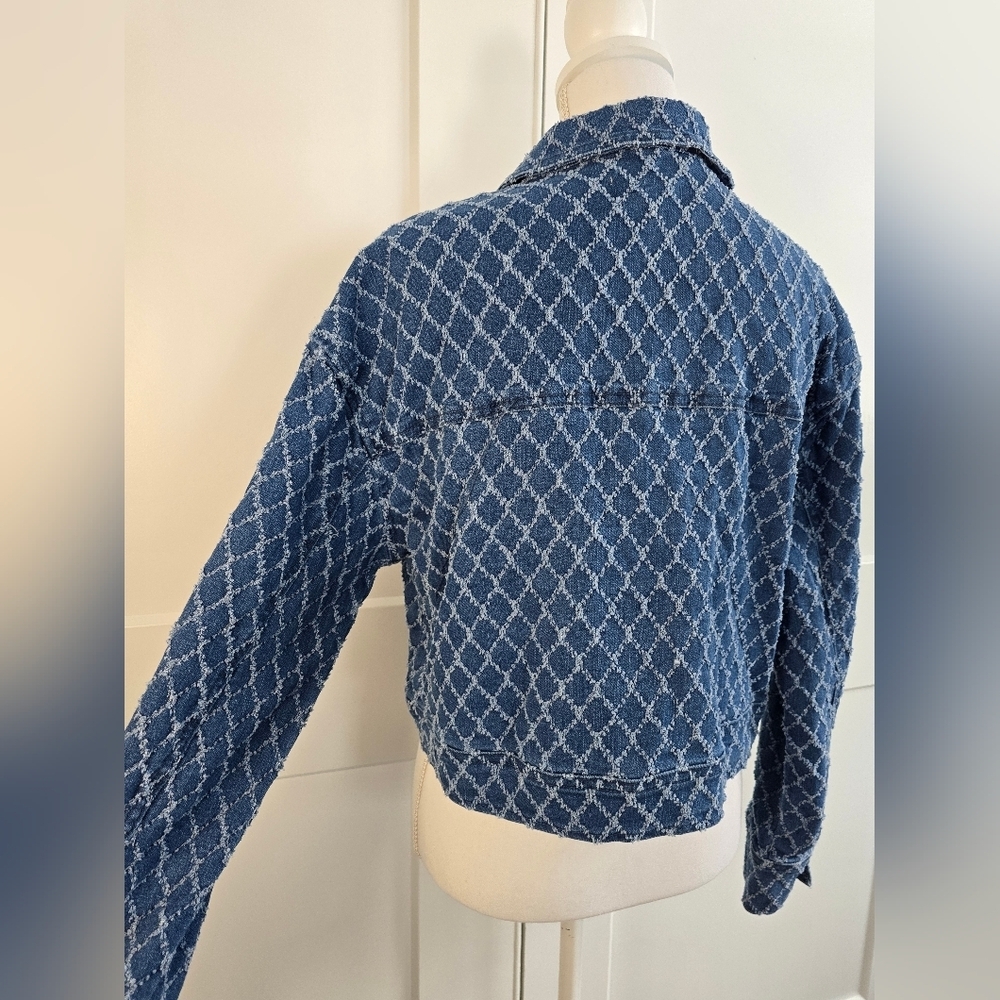 Marvel Blue Patterned Women's Jacket - Picture 6 of 7
